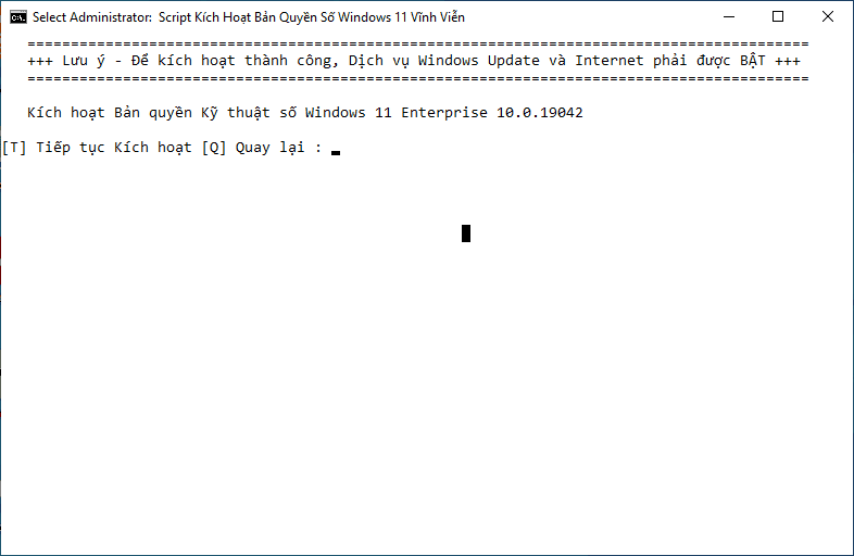 Download Tool Kích hoạt Windows 11 Bản Quyền Vĩnh Viễn
