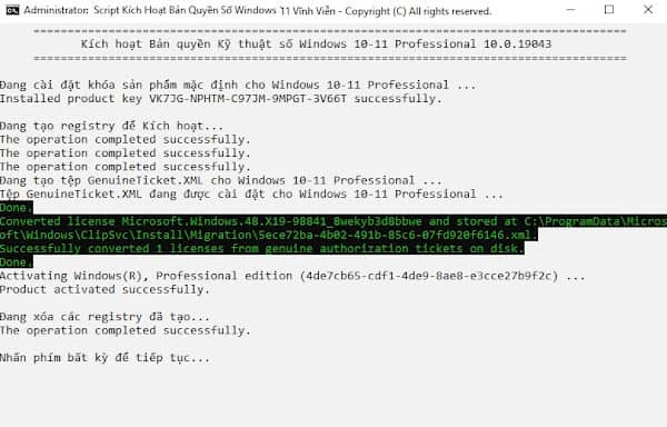 Download Tool Kích hoạt Windows 11 Bản Quyền Vĩnh Viễn